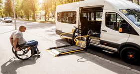 Wheelchair-accessible taxi to DIA airport in Louisville, CO