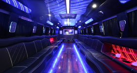 Best party bus service to DIA in Louisville, CO